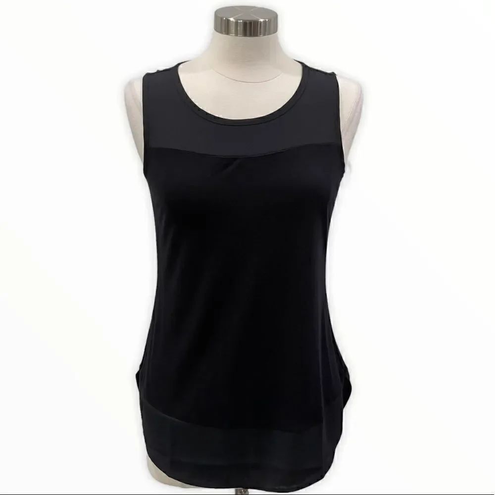 INC International Concepts Mixed-Media Tank Top
